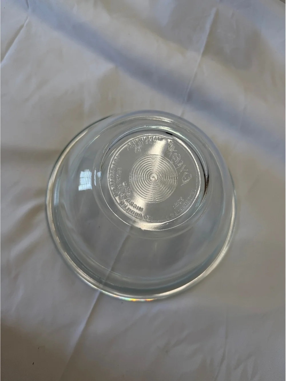 Pyrex 322 Clear Glass 1 Qt 1L Mixing Bowl Replacement Bowl Made in USA