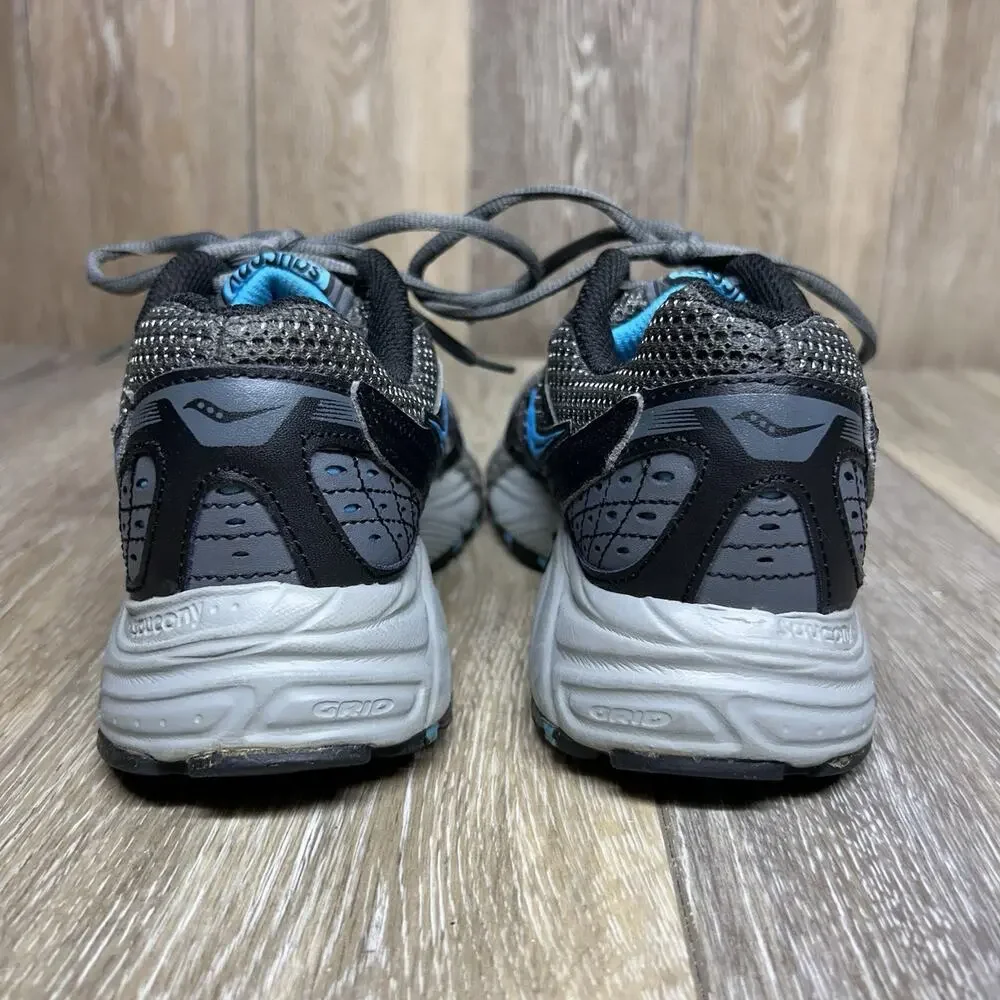 Saucony Oasis 2 Womens US Size 7.5 15210-1 Gray Blue Black Running Sneaker Shoes
