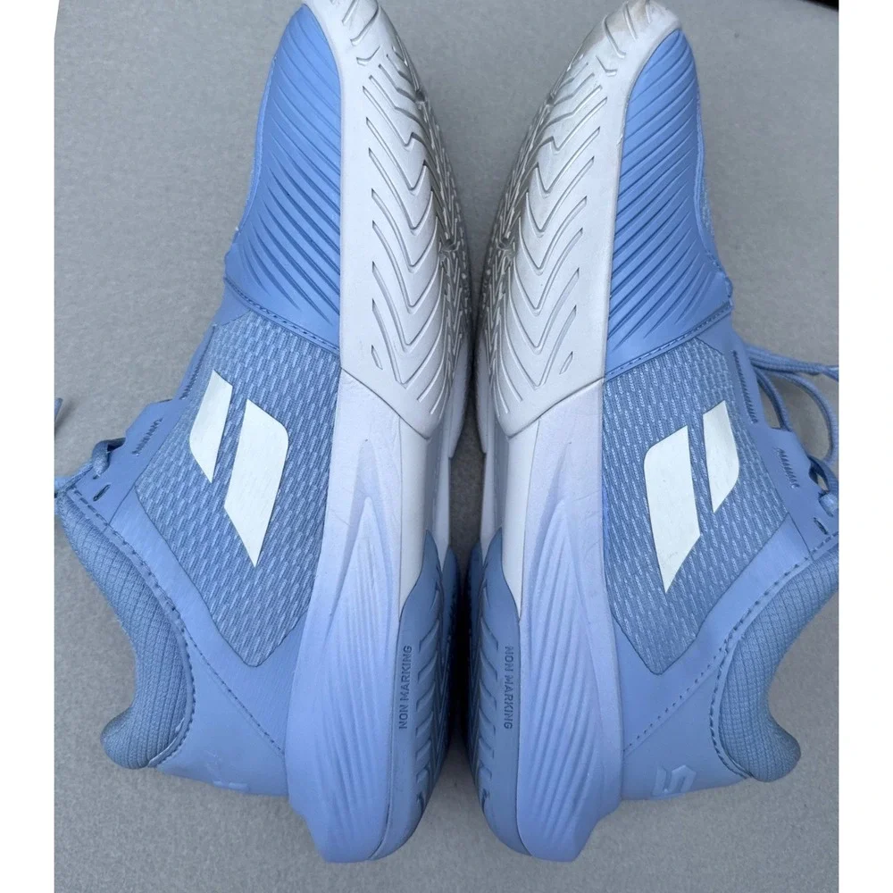 Babolat SFX 4 All Court Tennis Shoes Womens 10 Blue Michelin Sole Pickleball Run