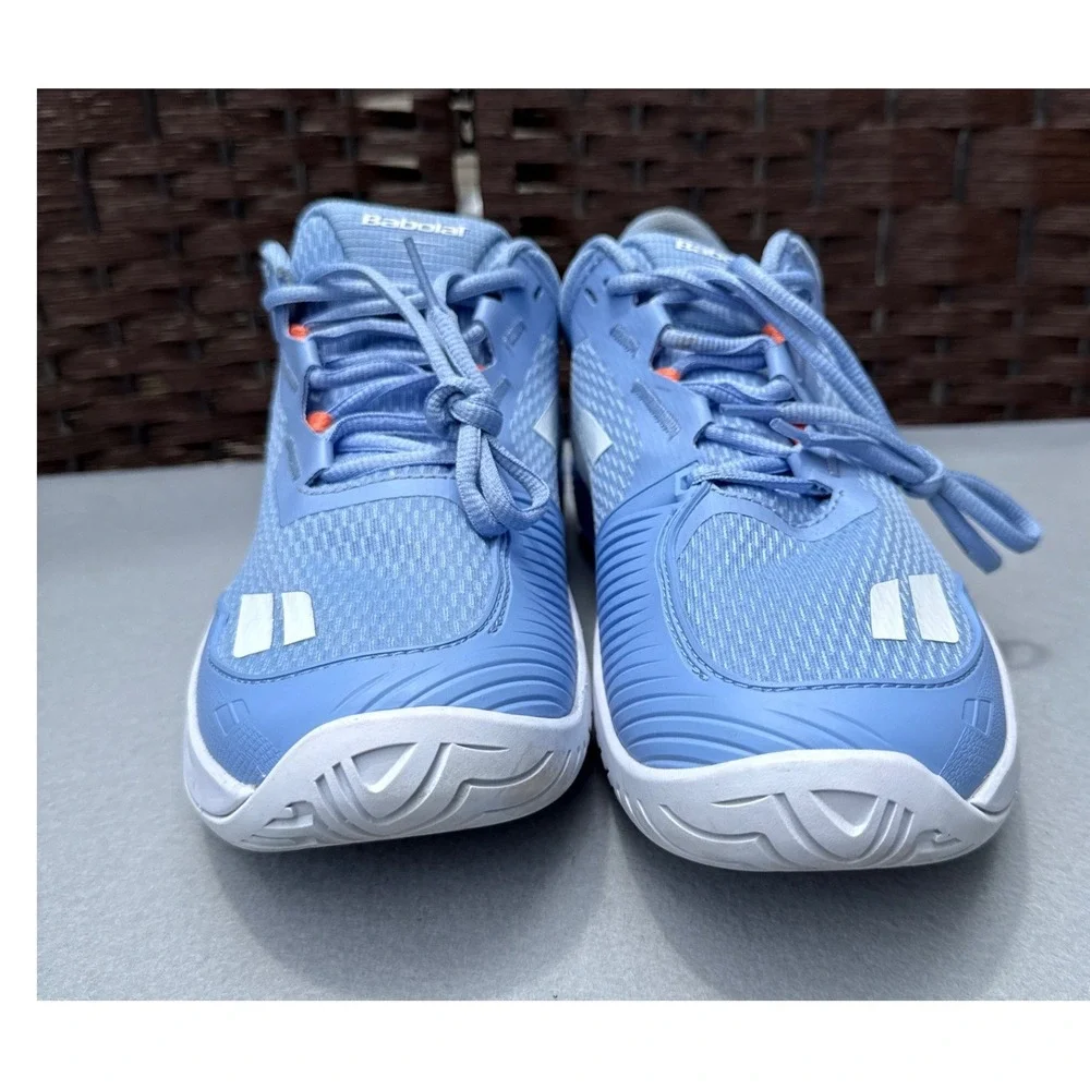 Babolat SFX 4 All Court Tennis Shoes Womens 10 Blue Michelin Sole Pickleball Run