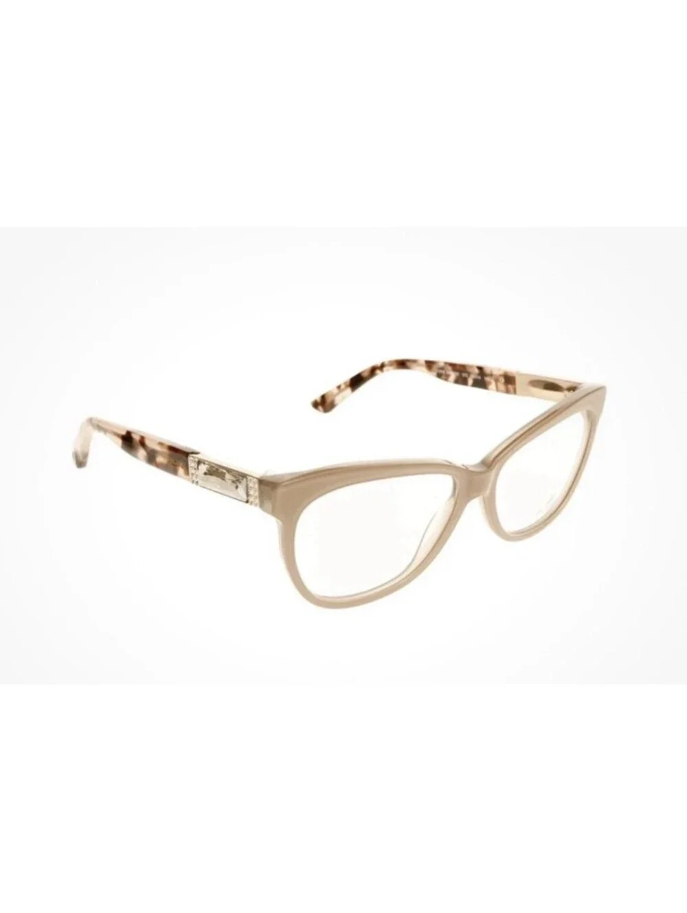 Swarovski Doris SW 5091 072 Beige Plastic Eyeglasses Frame 56-14-140 Cat Eye