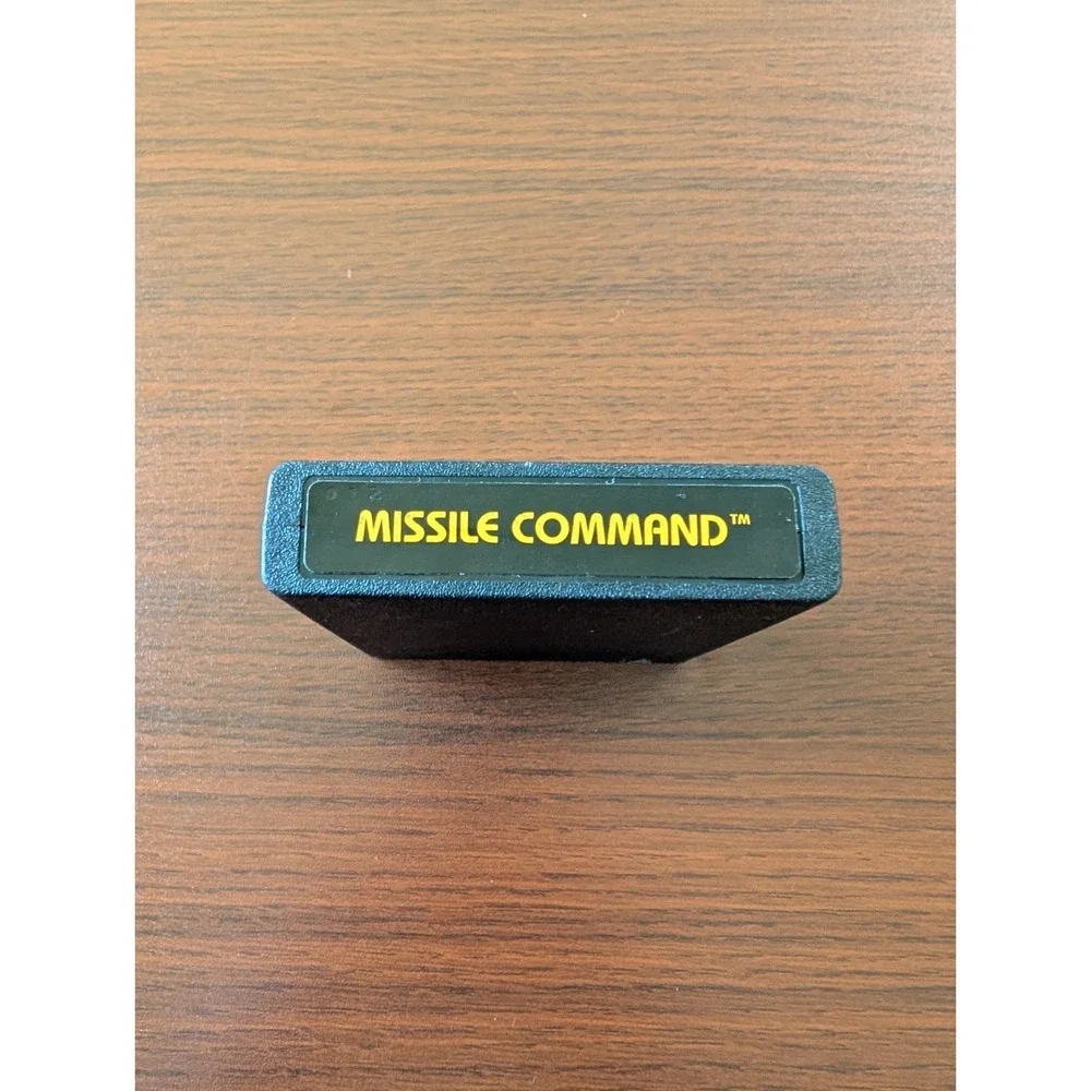 Missile Command Atari 2600 Cartridge - Tested Working, Authentic 1981
