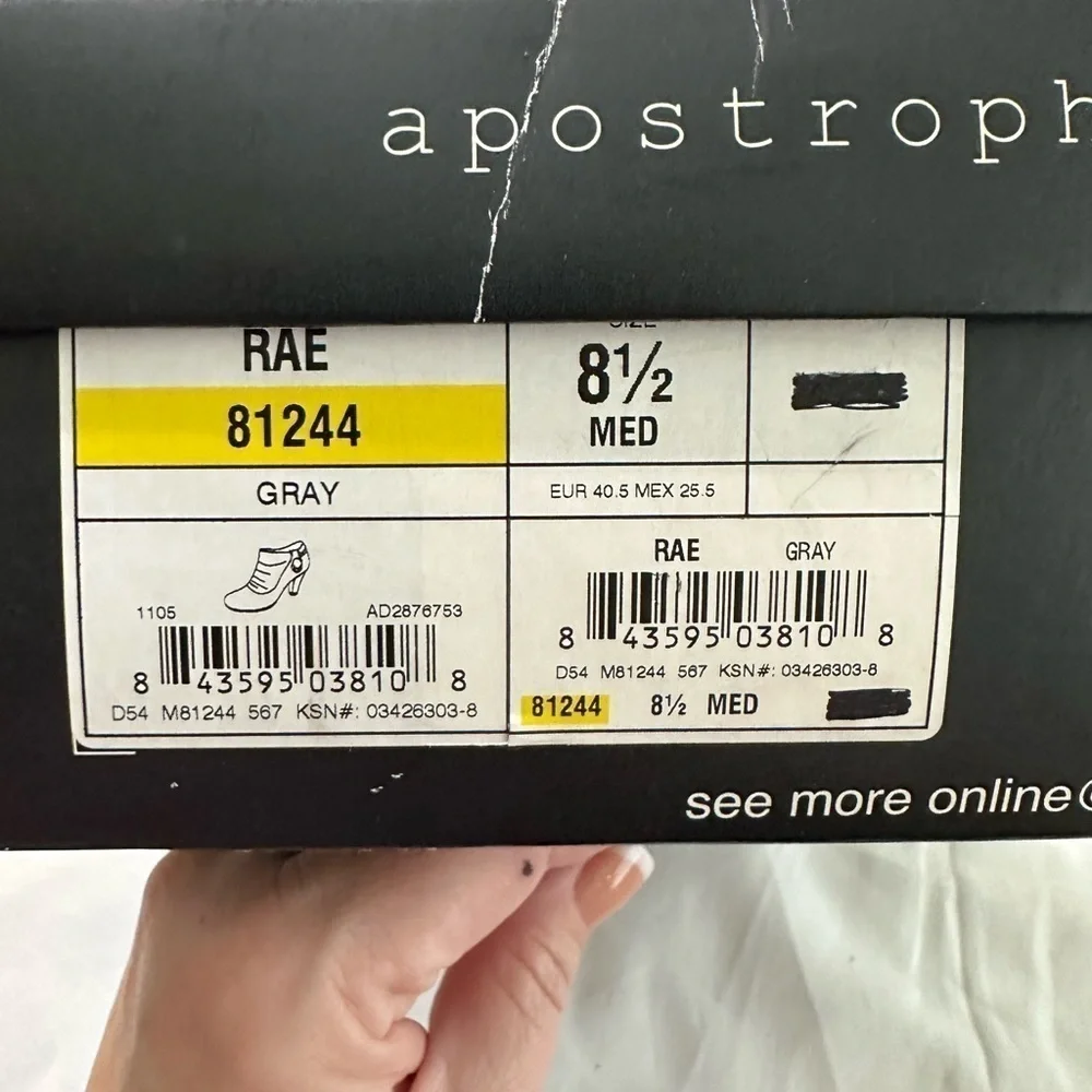 Apostrophe healed ankle