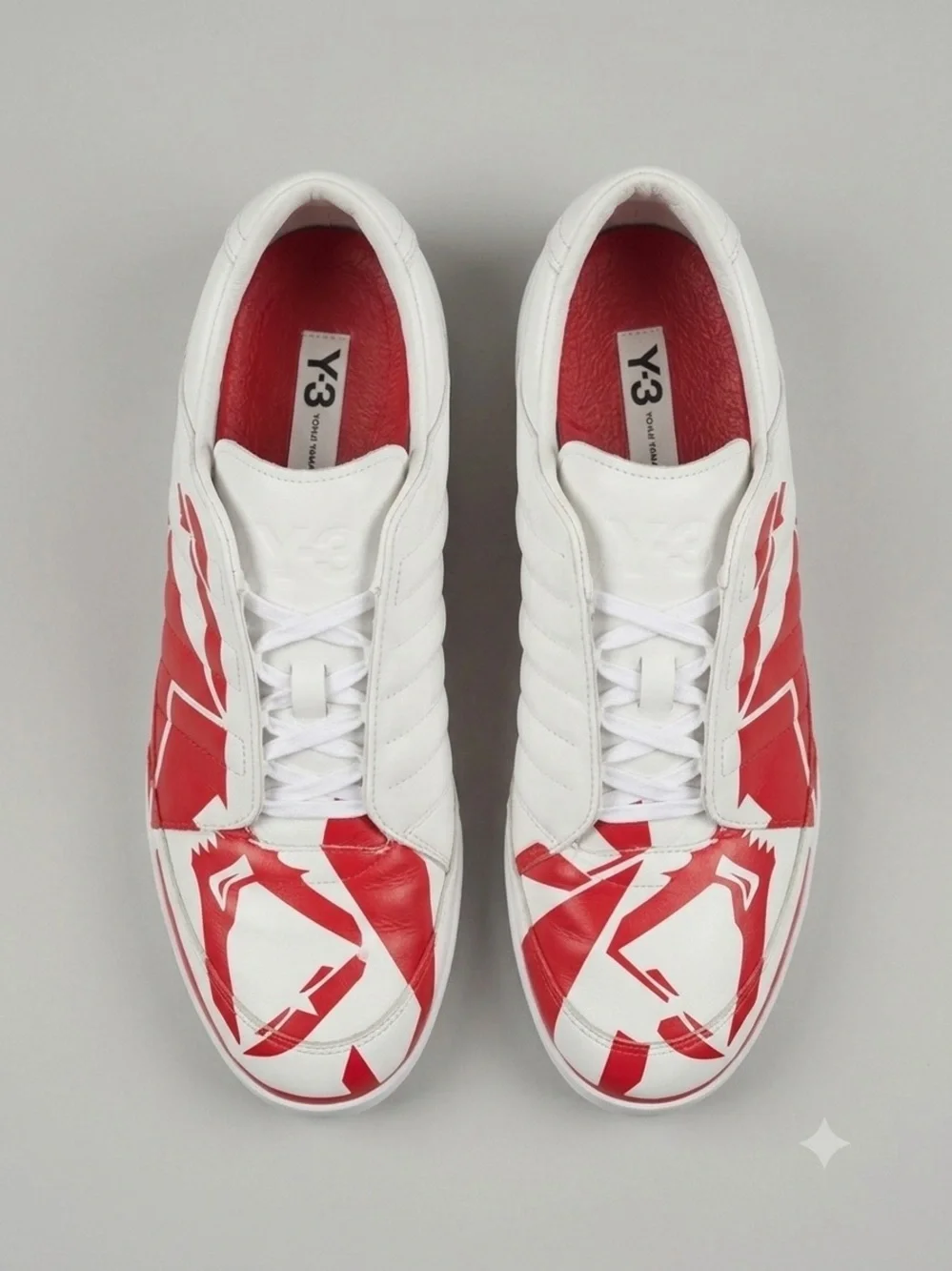 VINTAGE 2008 Adidas Y-3 Yohji Yamamoto Leather Sneakers (Men's)