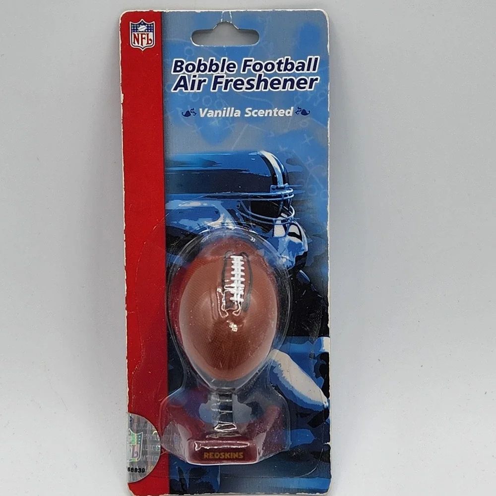 Washington Redskins‎ NFL Football Bobble Air Freshener Vanilla Scented 2005