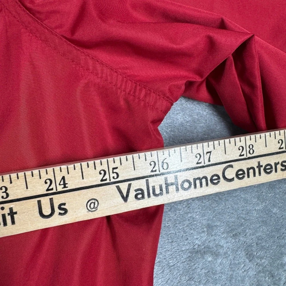 Polo Golf Ralph Lauren Pullover Jacket Mens L Red‎ Short Sleeve Windbreaker