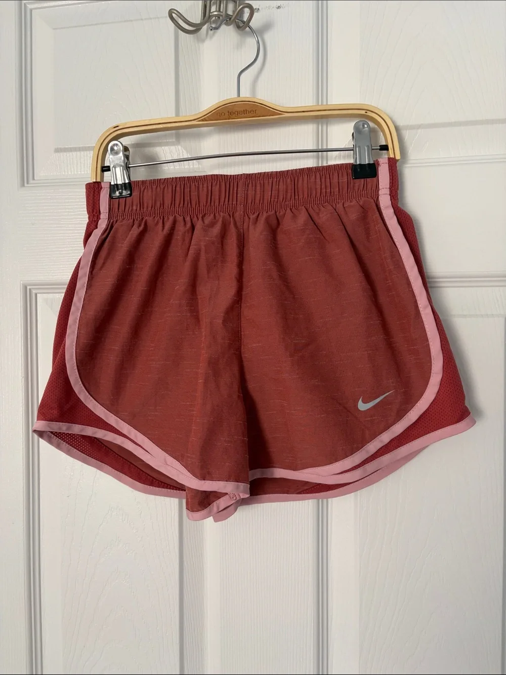 Nike Women's Running Shorts with Pink Trim