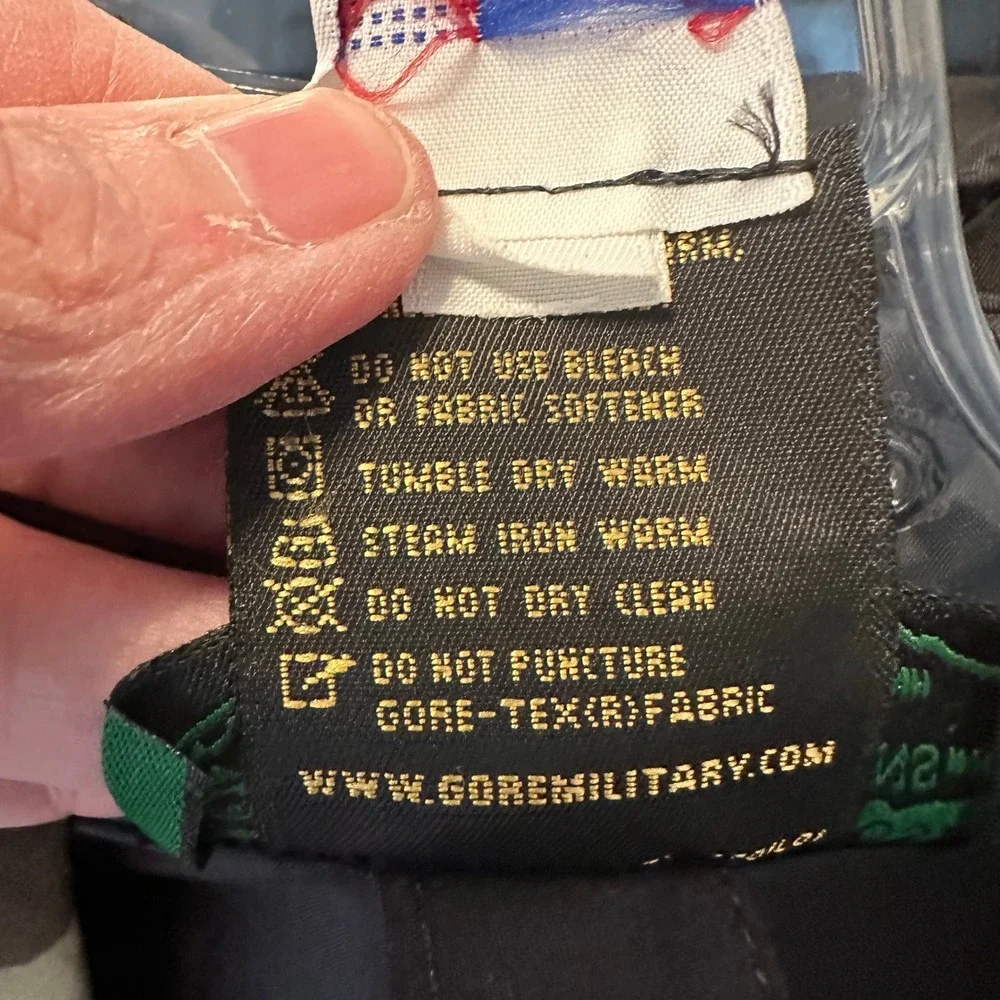 Log House Designs Gore-Tex Best‎ Defense Camo Military Jacket Mens Small USA