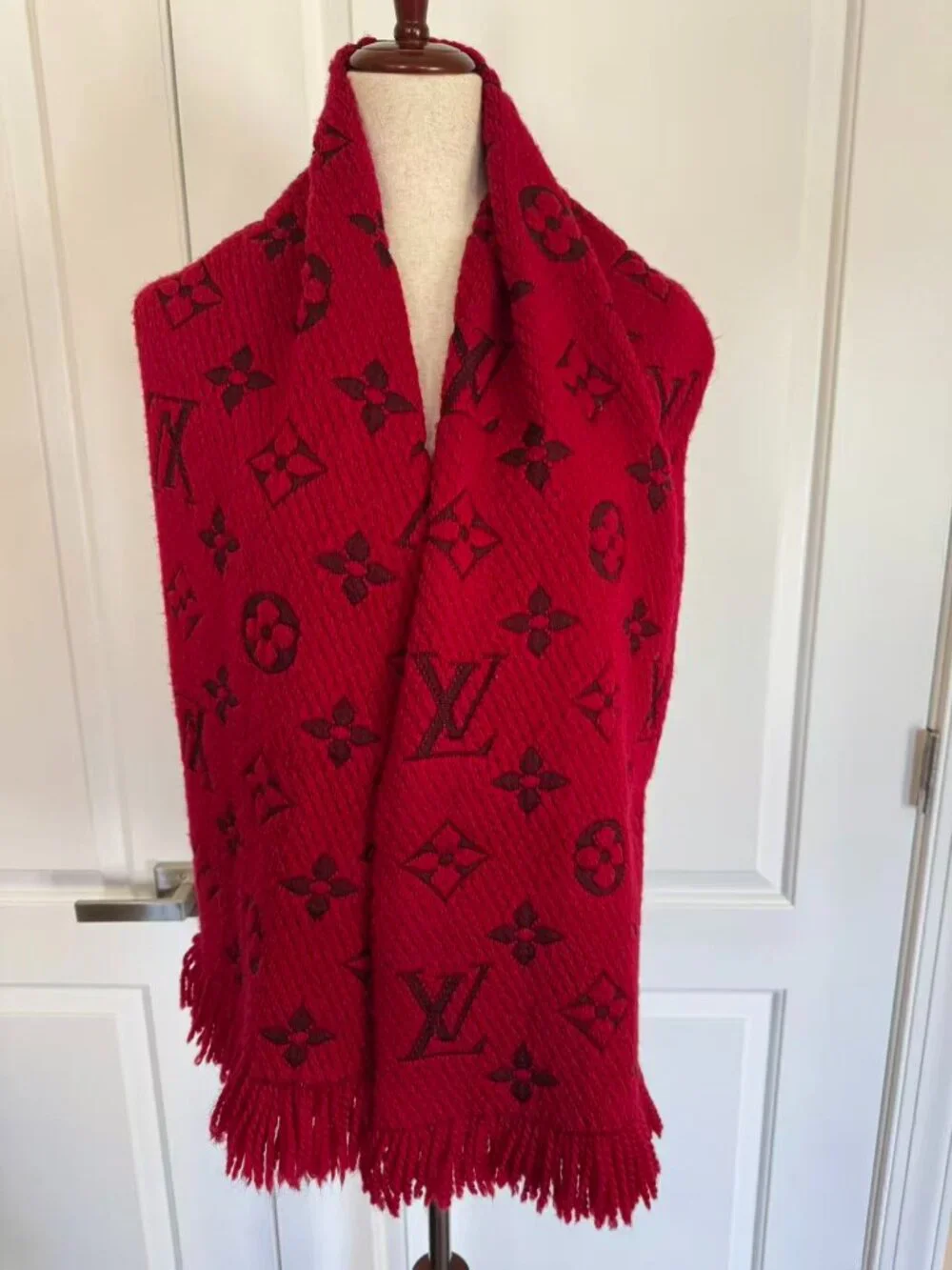 100% Authentic Louis Vuitton Wool/Silk scarf