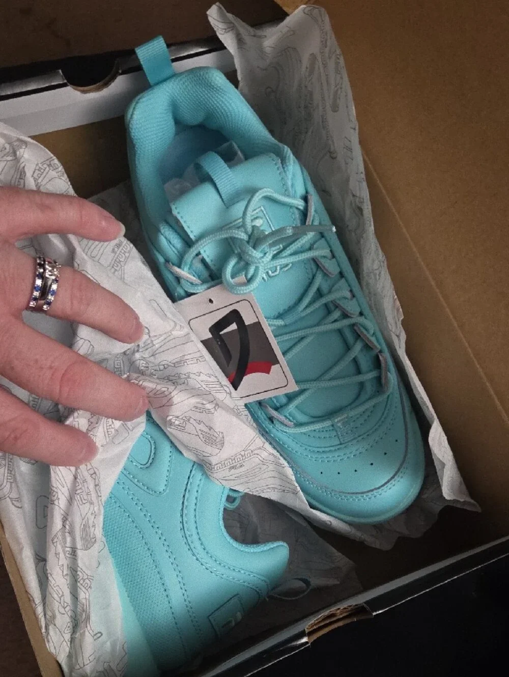 Fila bright aqua