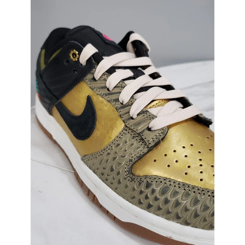 NEW Nike Dunk Low PRM Dia De Muertos | Women's Size 6.5 / Men's 5 | FQ8148-010