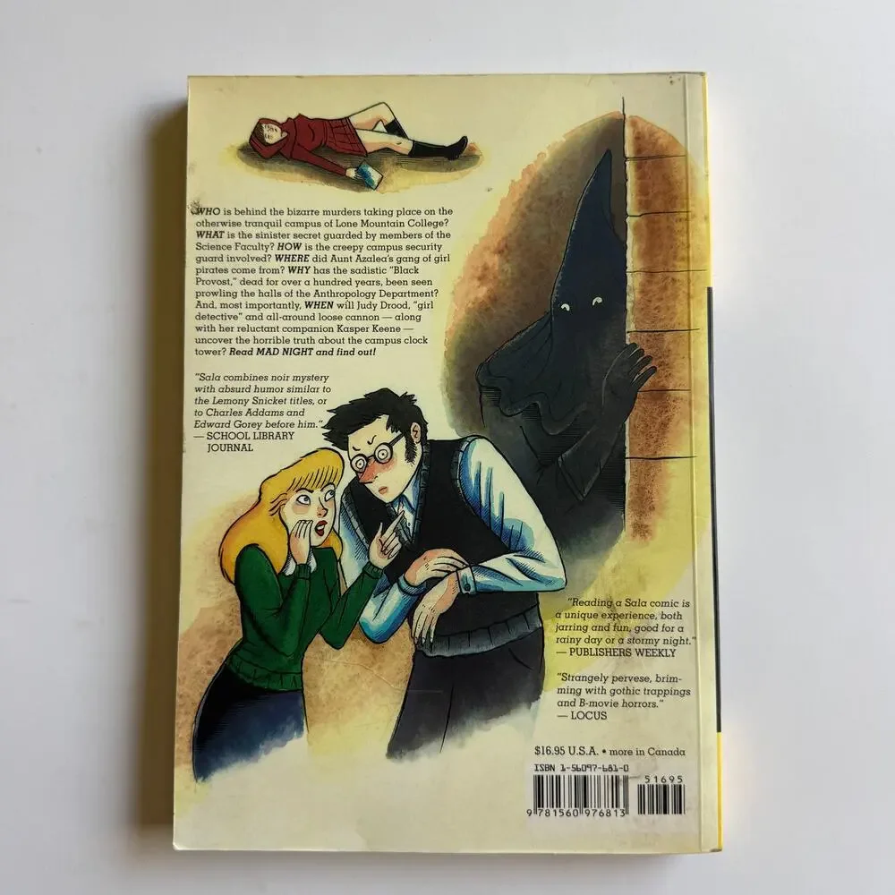 Mad Night by Richard Sala Graphic Novel Fantagraphics Books Trade Paperback