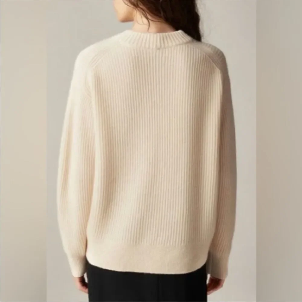 J. Crew Ribbed Cashmere Oversized Sweater. Size XXL. NWT.