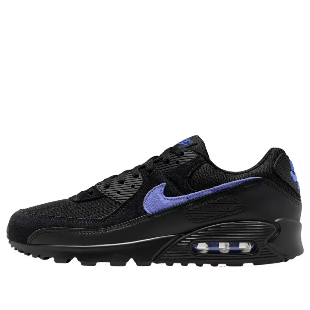 Nike Air Max 90 Mens Size 10 Running Shoes Sneakers Black Sapphire DM0029 021