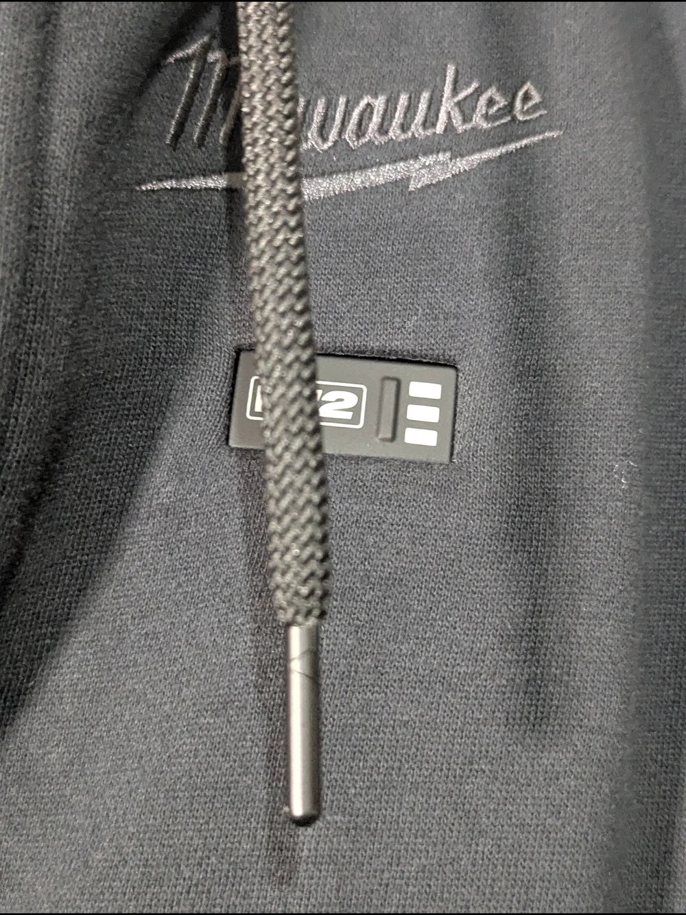 Milwaukee M12 Heated Hoodie Jacket 2X Black Full Zip w/ Battery & Charger NEW