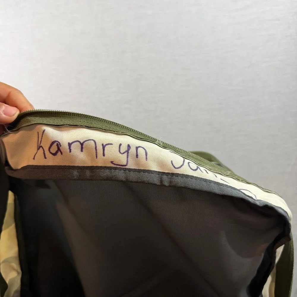 Jansport Backpack Unisex Large Camo Green Good Woodland Camouflage 2331