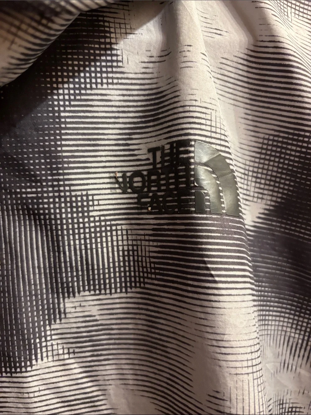 The North Face hood design zip