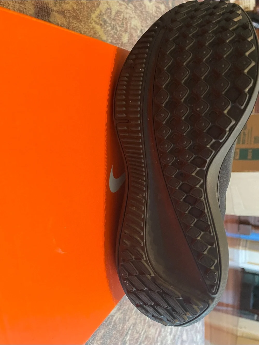Nike rubber silhouette