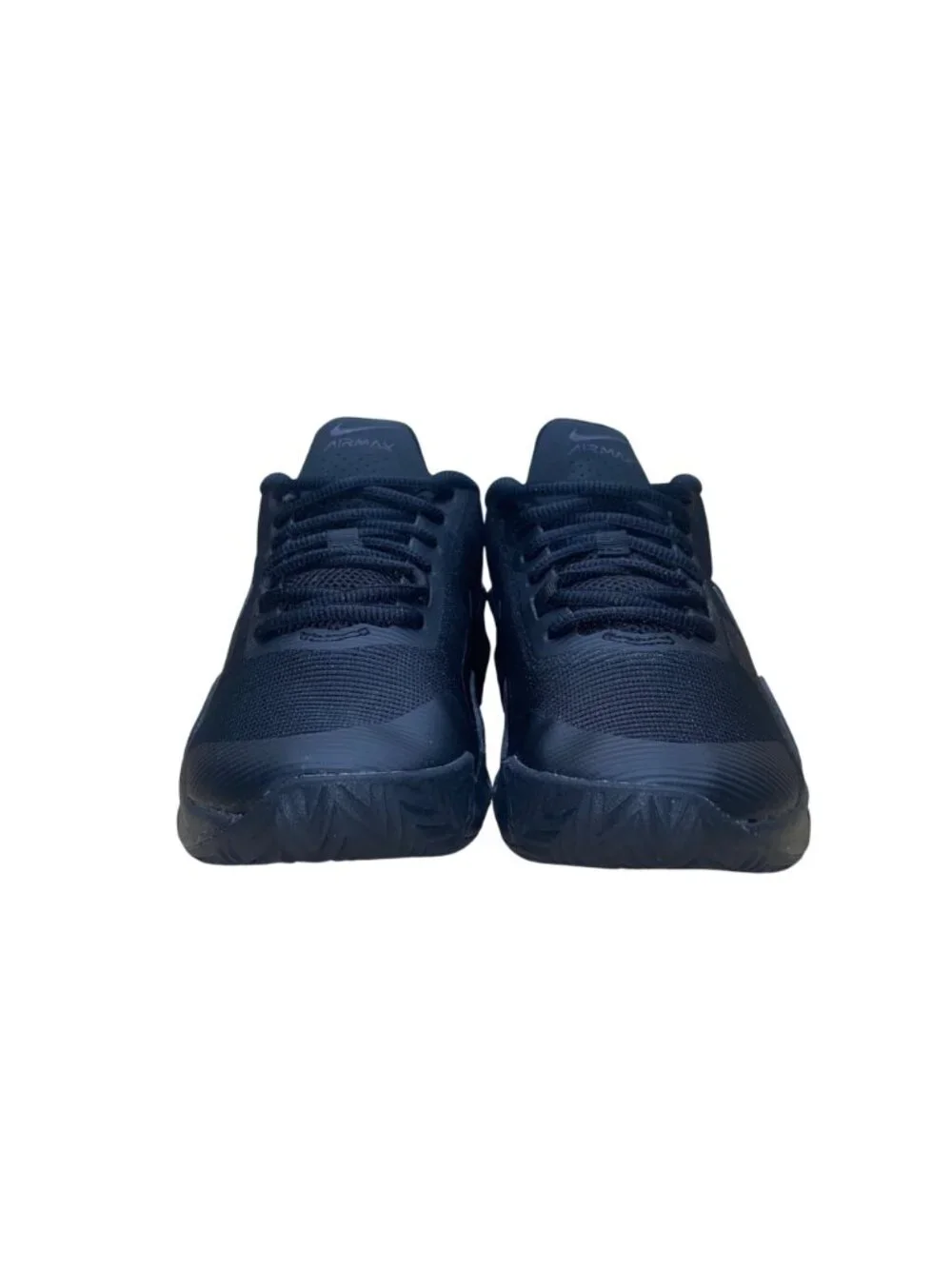 Nike Men’s Black Off Noir Mesh Air Max Impact 4 Basketball Sneakers Size 4.5