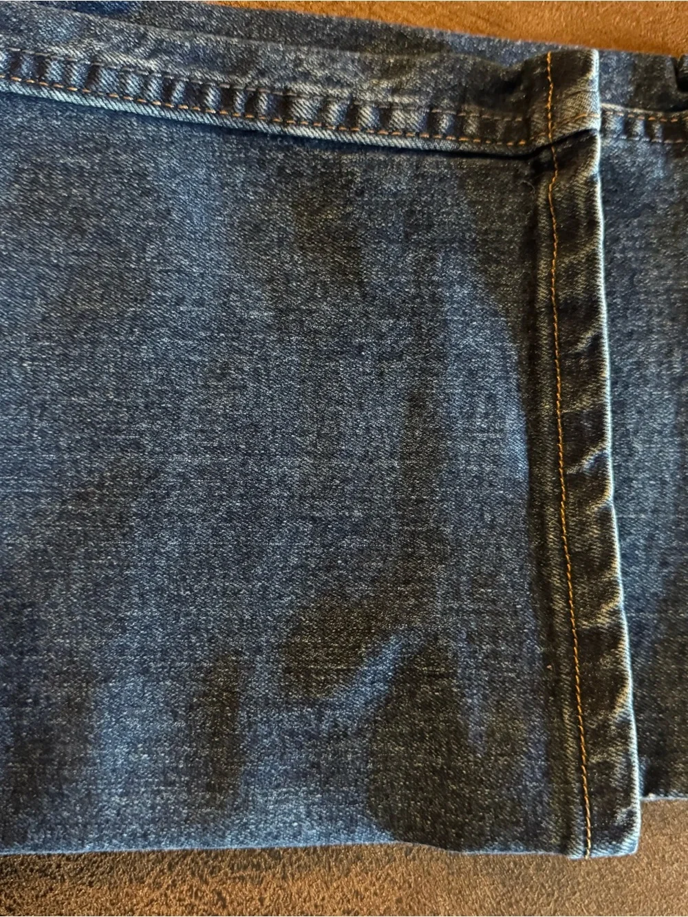 Wrangler Men's Relaxed Fit Blue Denim Jeans 34 x 32 Like New!