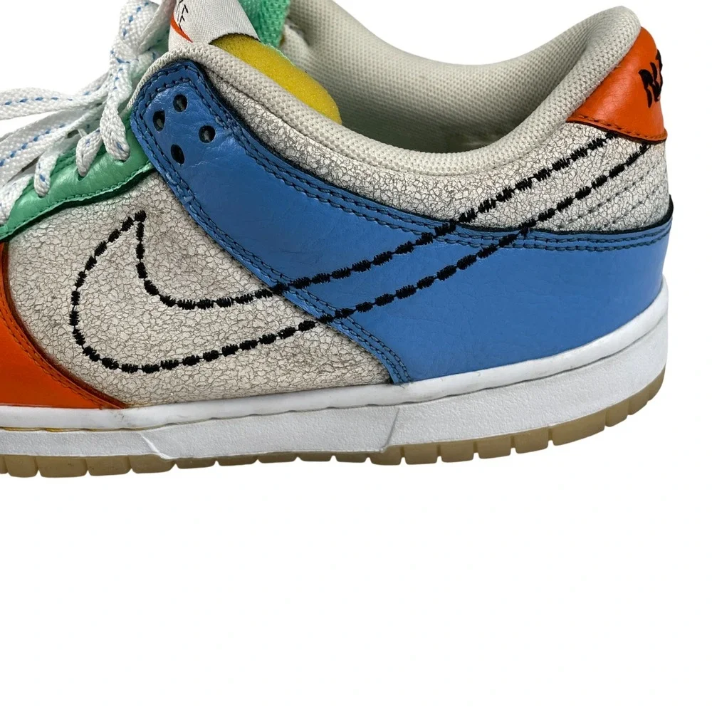 Grade School Nike Dunk Low 'Nike 101' (GS)‎ Kids 7Y Multi Color [DX3363-100]