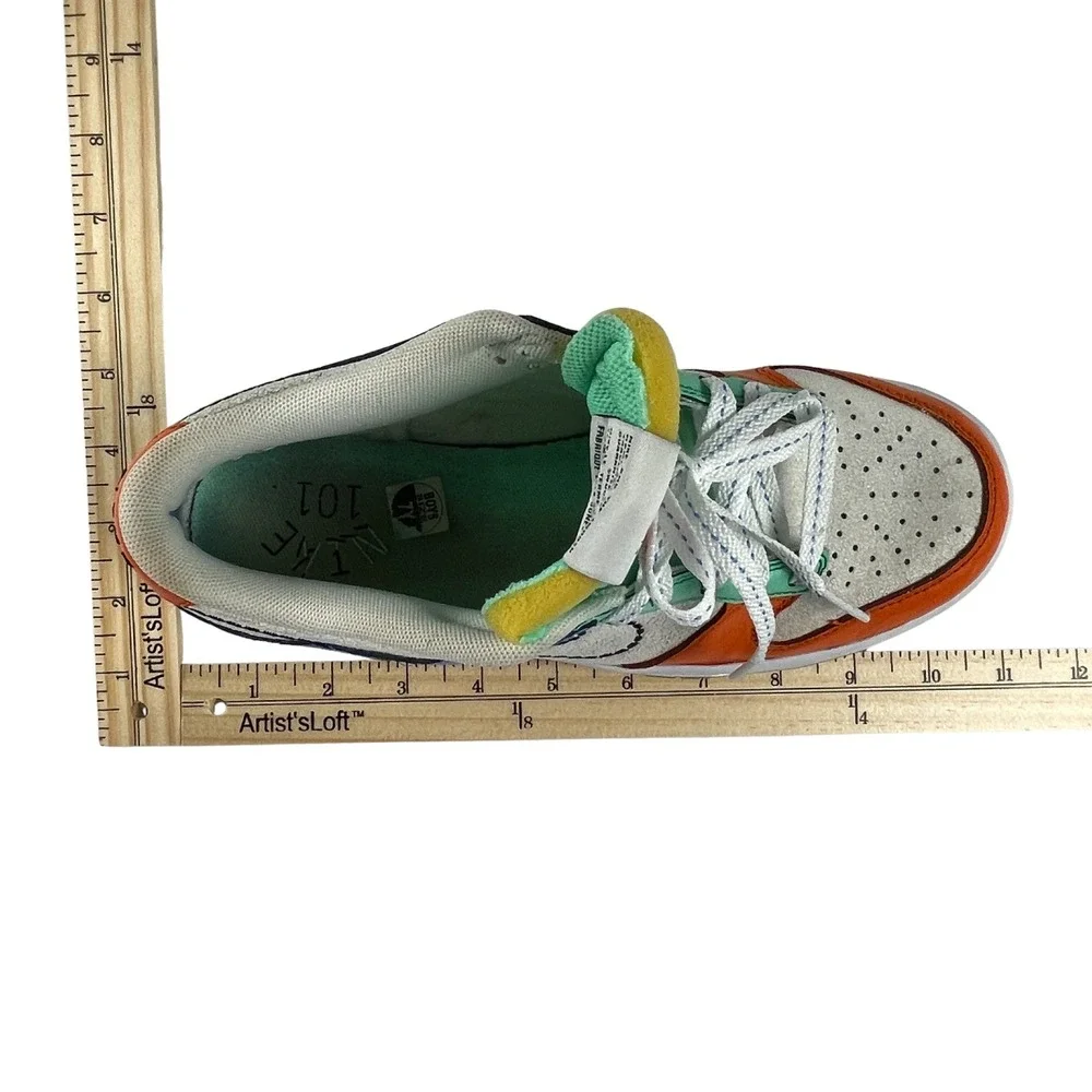 Grade School Nike Dunk Low 'Nike 101' (GS)‎ Kids 7Y Multi Color [DX3363-100]