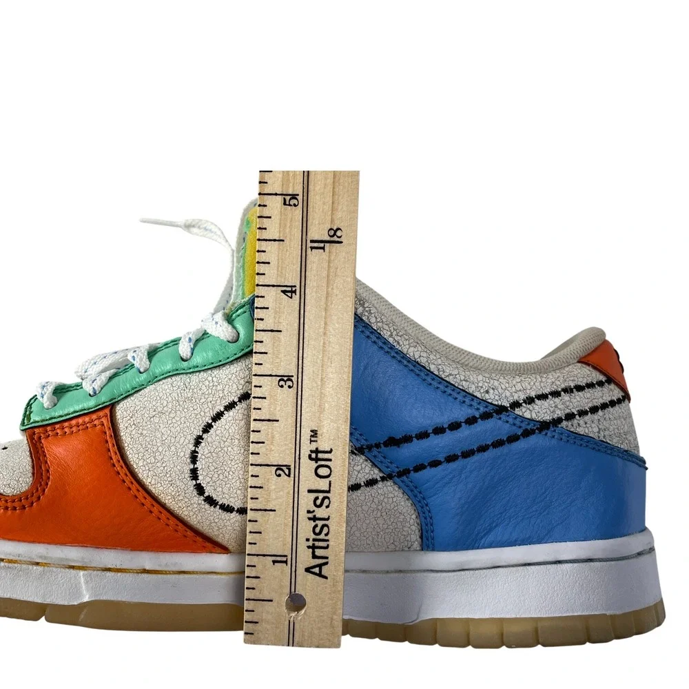 Grade School Nike Dunk Low 'Nike 101' (GS)‎ Kids 7Y Multi Color [DX3363-100]