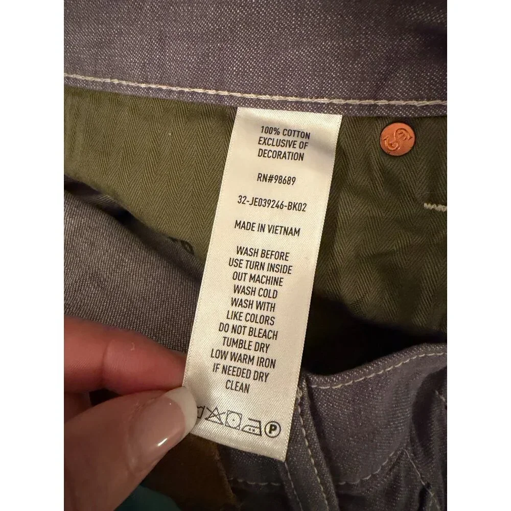 Todd Snyder Mens Jeans Size 38/32 Gray Slim Fit Lightweight Selvedge Japanese