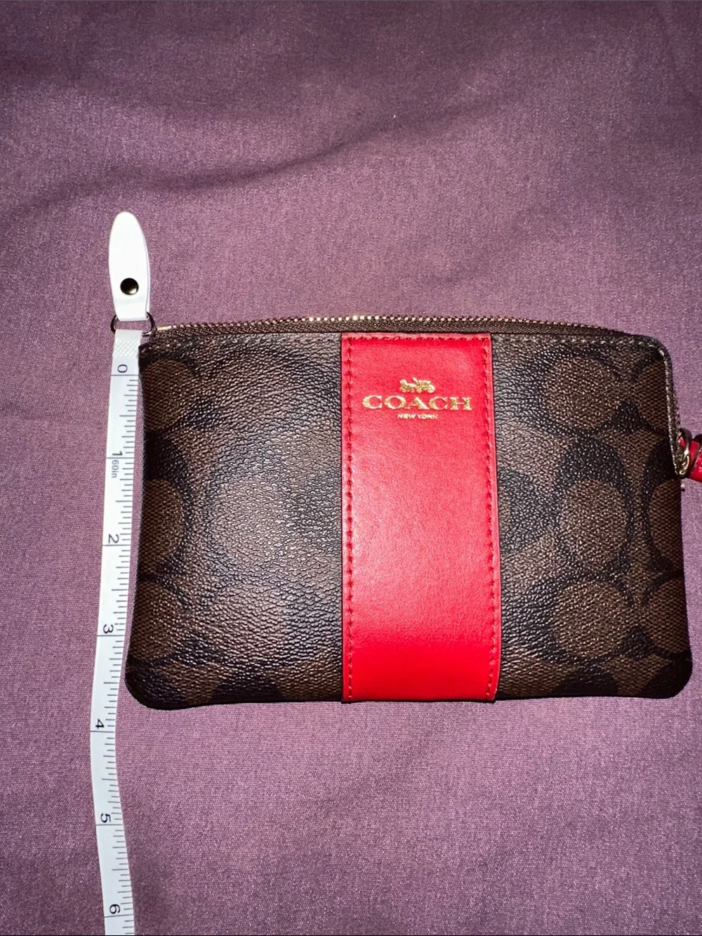 Coach wristlet signature