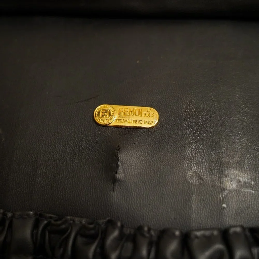 Fendi pattern suitcase canvas