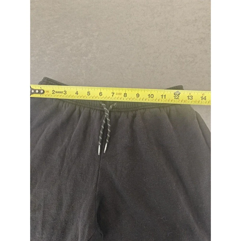 Under Armour Youth XL Black Fleece Cargo Jogger Sweatpants Drawstring