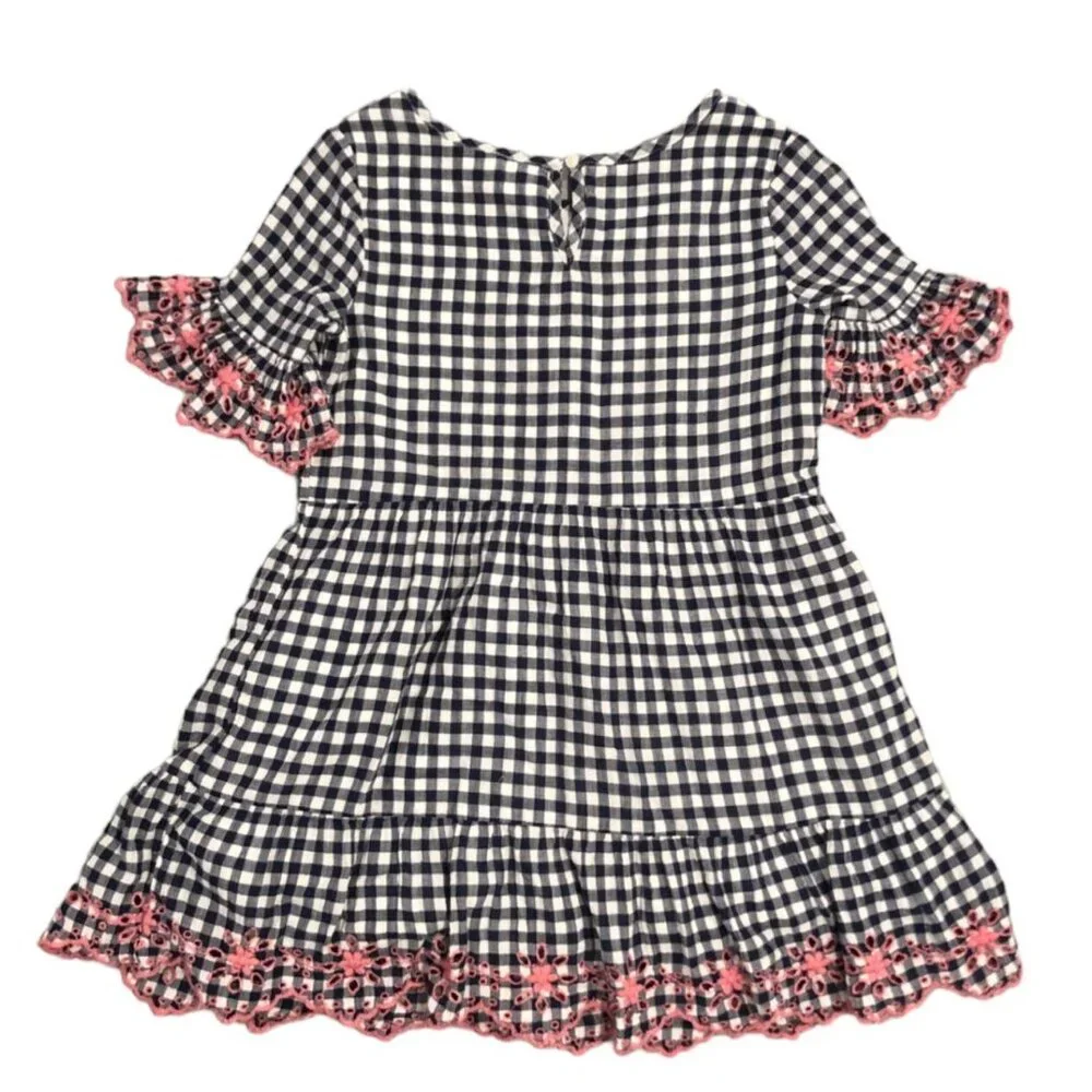 Gap Kids S (6-7Y) Sarah Jessica Parker Gingham & Eyelet Dress