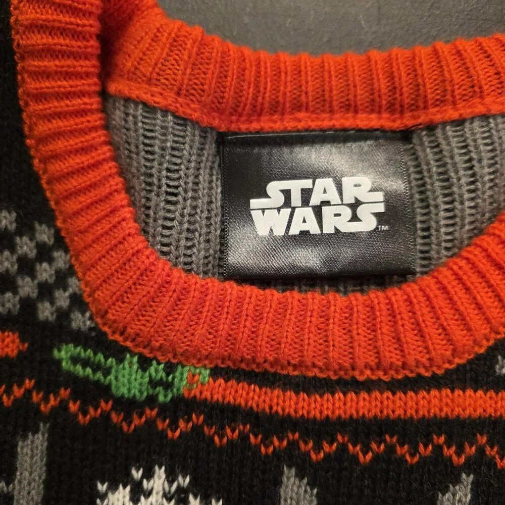 Star Wars measurements pit sweater