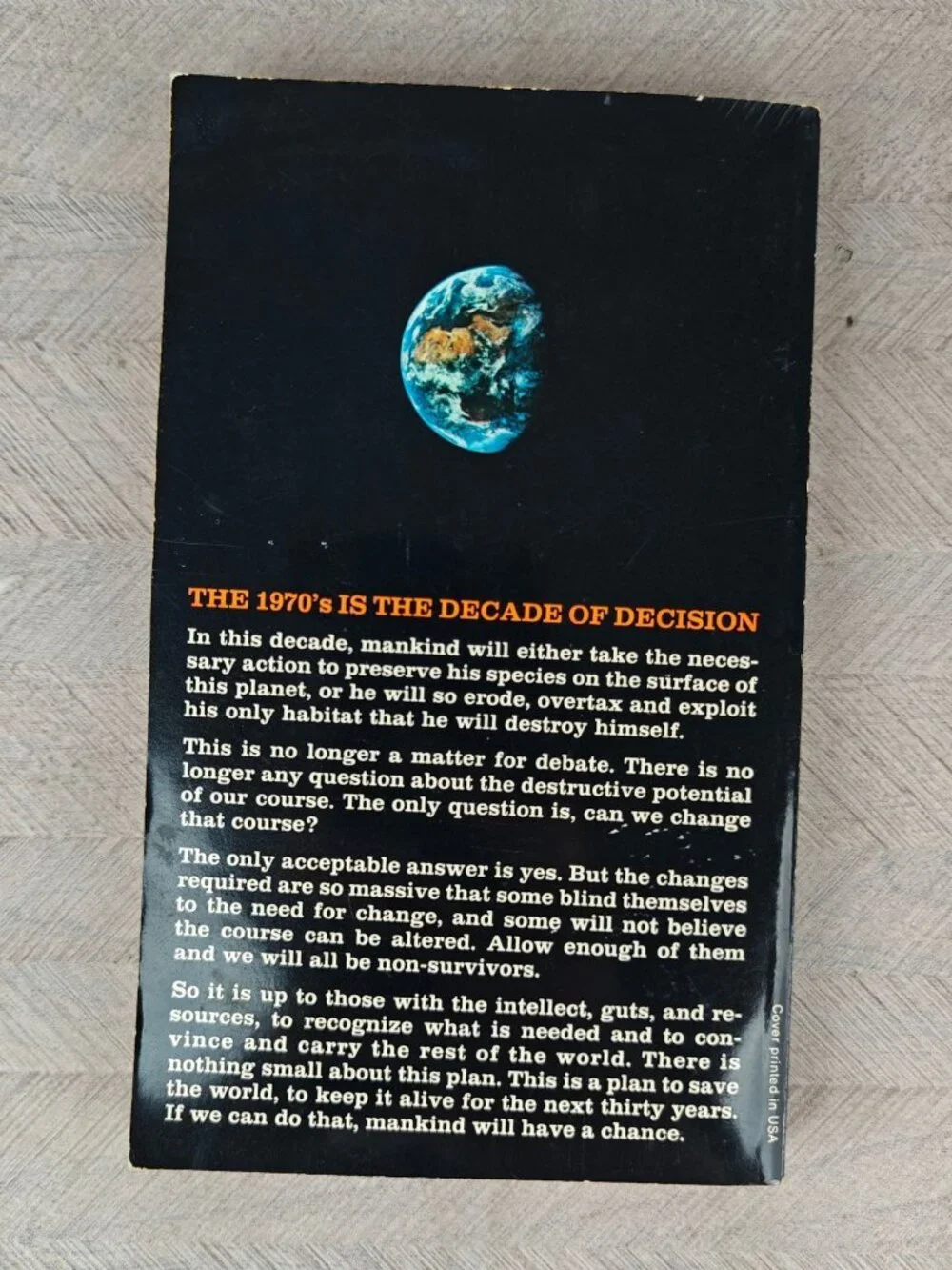 How To Be A Survivor Dr. Paul R. Ehrlich & Richard L. Harriman 1971 Paperback