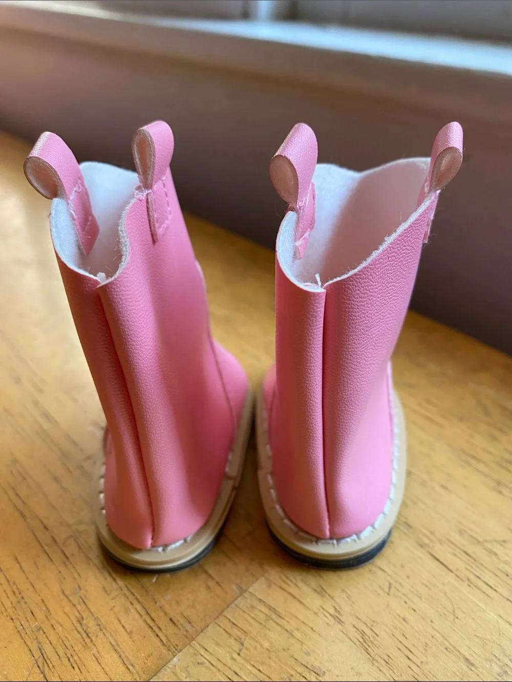 American Girl pink faux