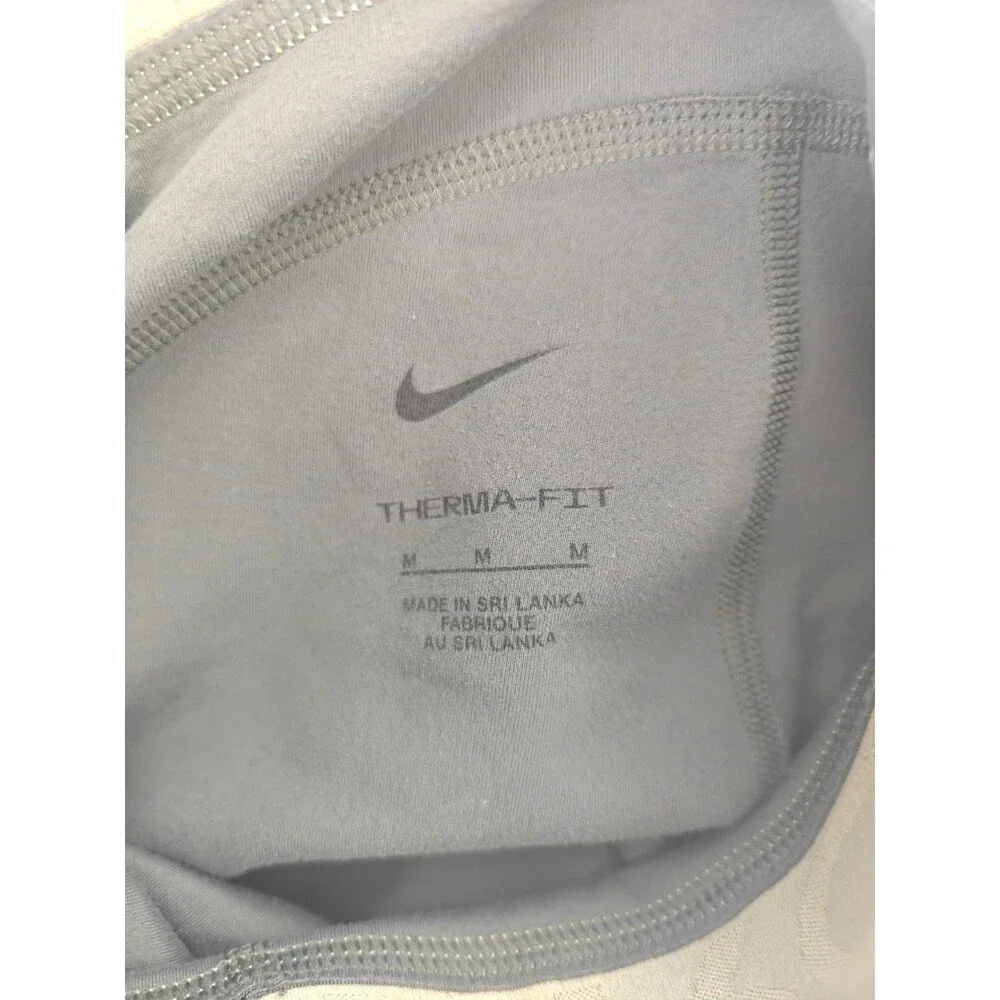 Nike Therma-FIT Women's Green Athletic Leggings Medium Running Training
