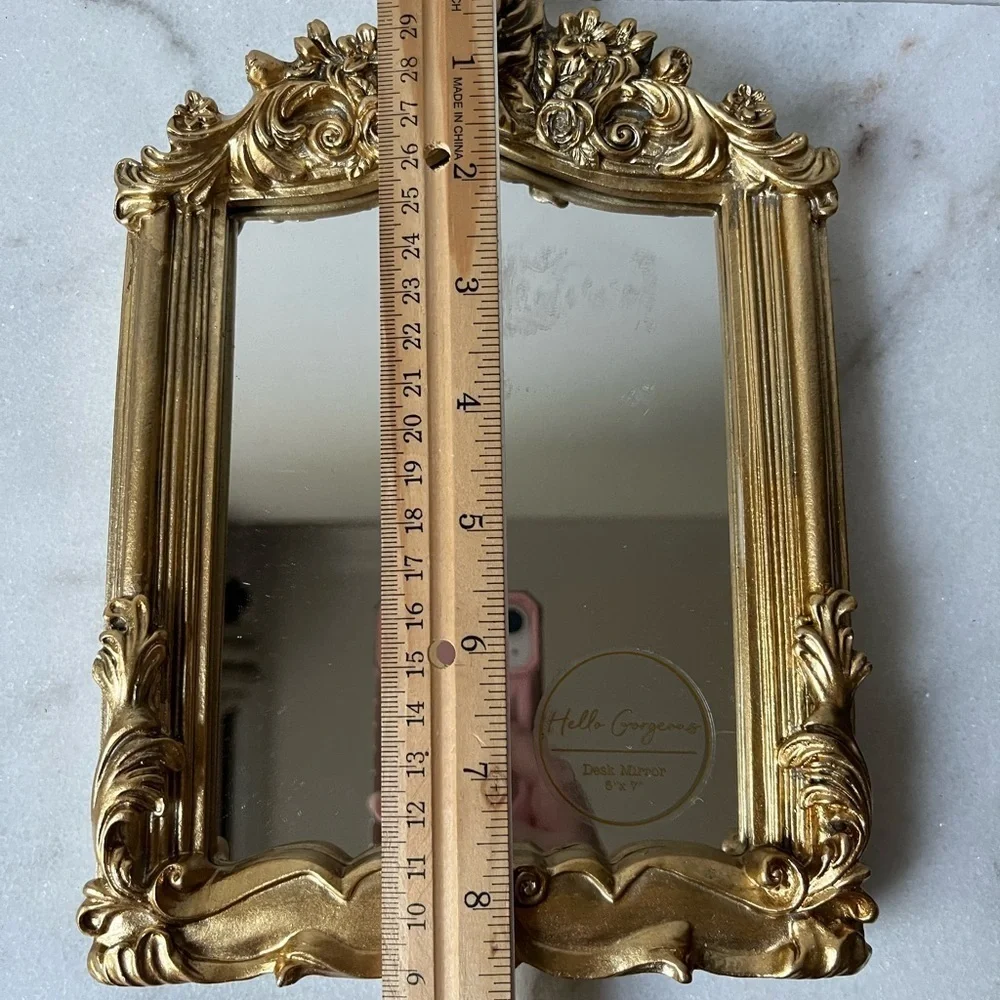 Nicole Miller ornate mirror vanity