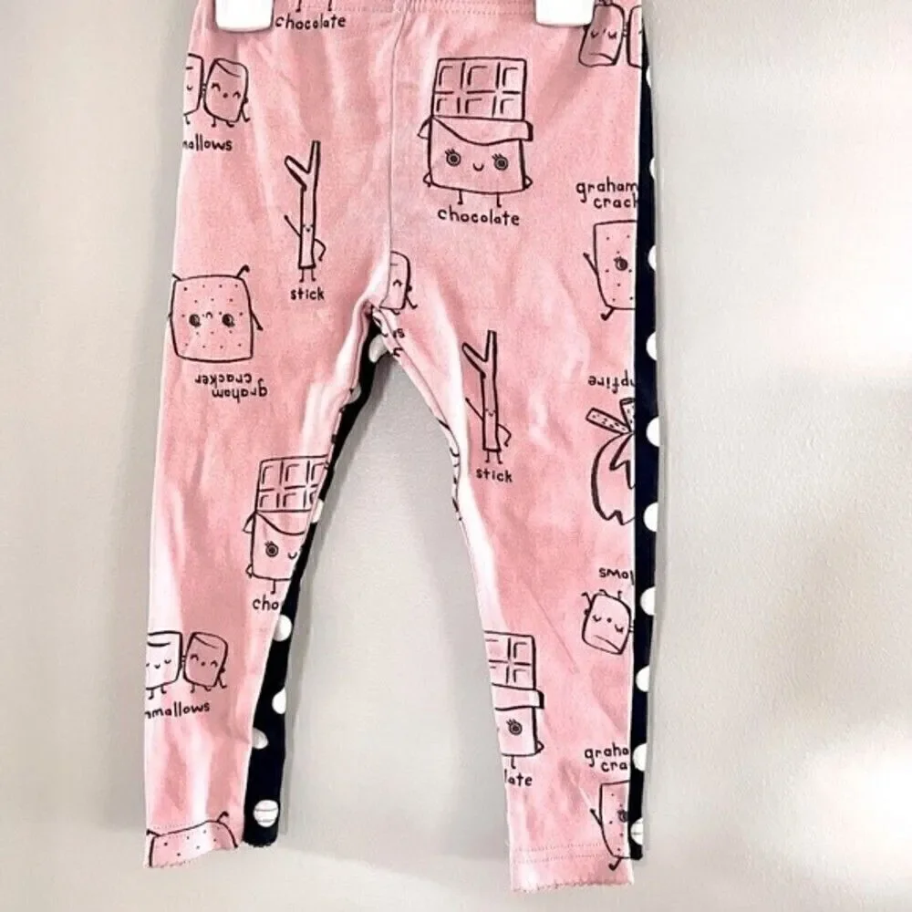 Carter's 24M 2Piece S'mores Multicolor Snug Fit Cotton Pajamas, pants, leggings