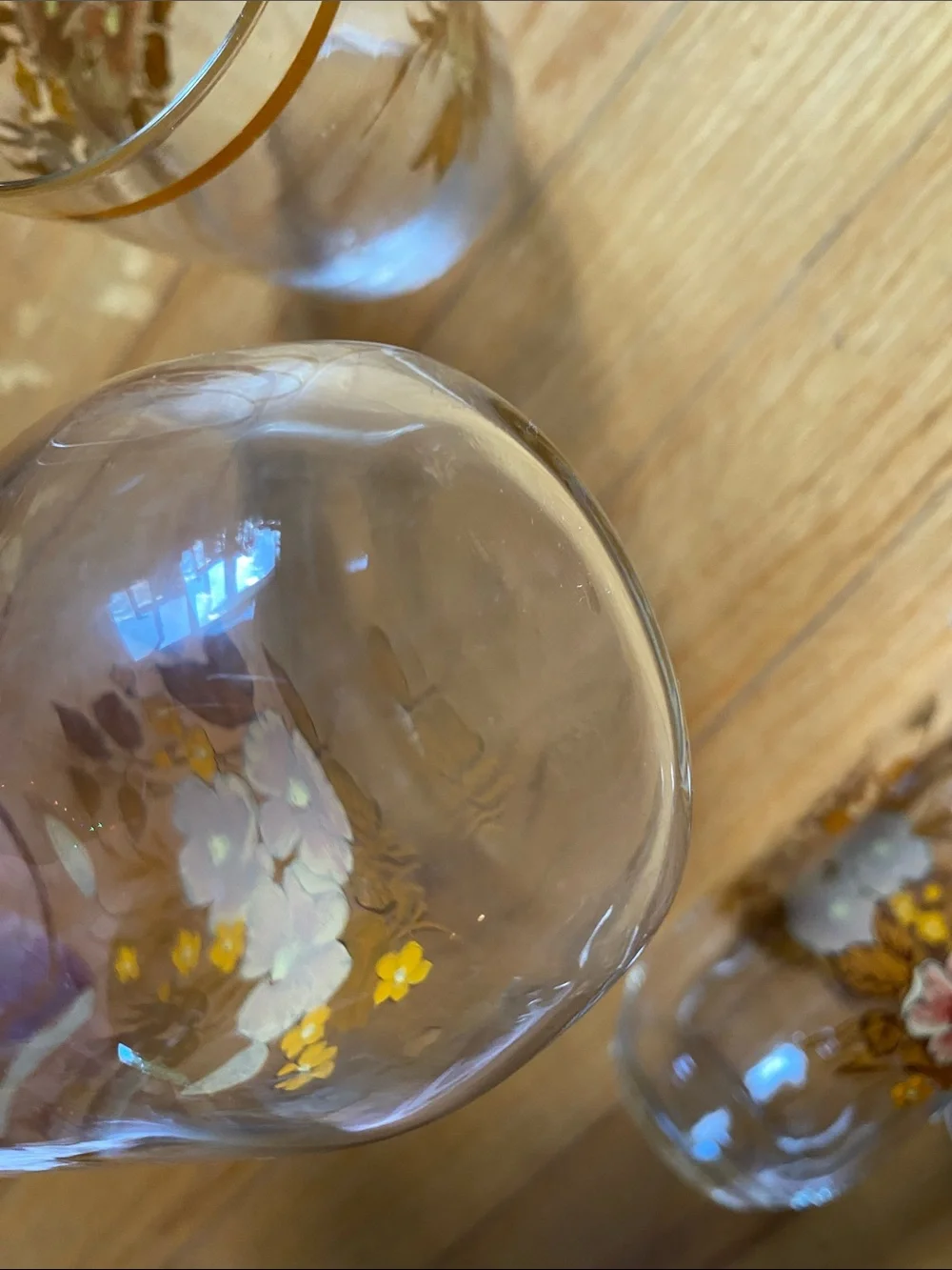 Autumn Wheat elegant glass