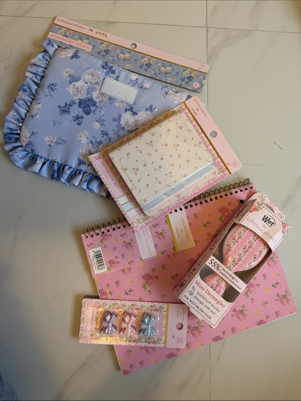 LoveShackFancy x Target Kids Floral Accessory Bundle Set