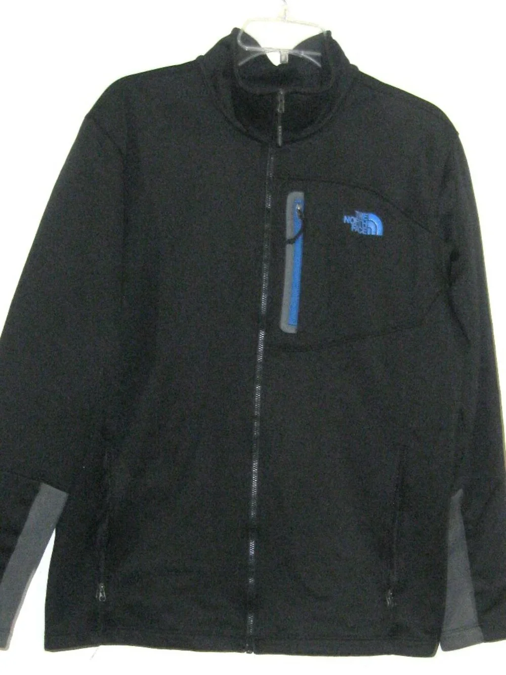 The‎ North Face Jacket Black Full Zip Outdoors  Size large