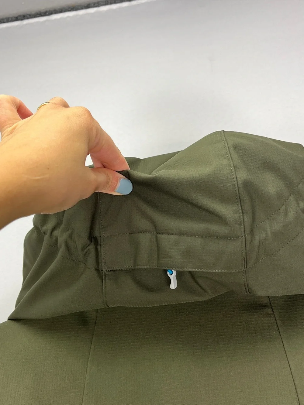 The North Face green north ships