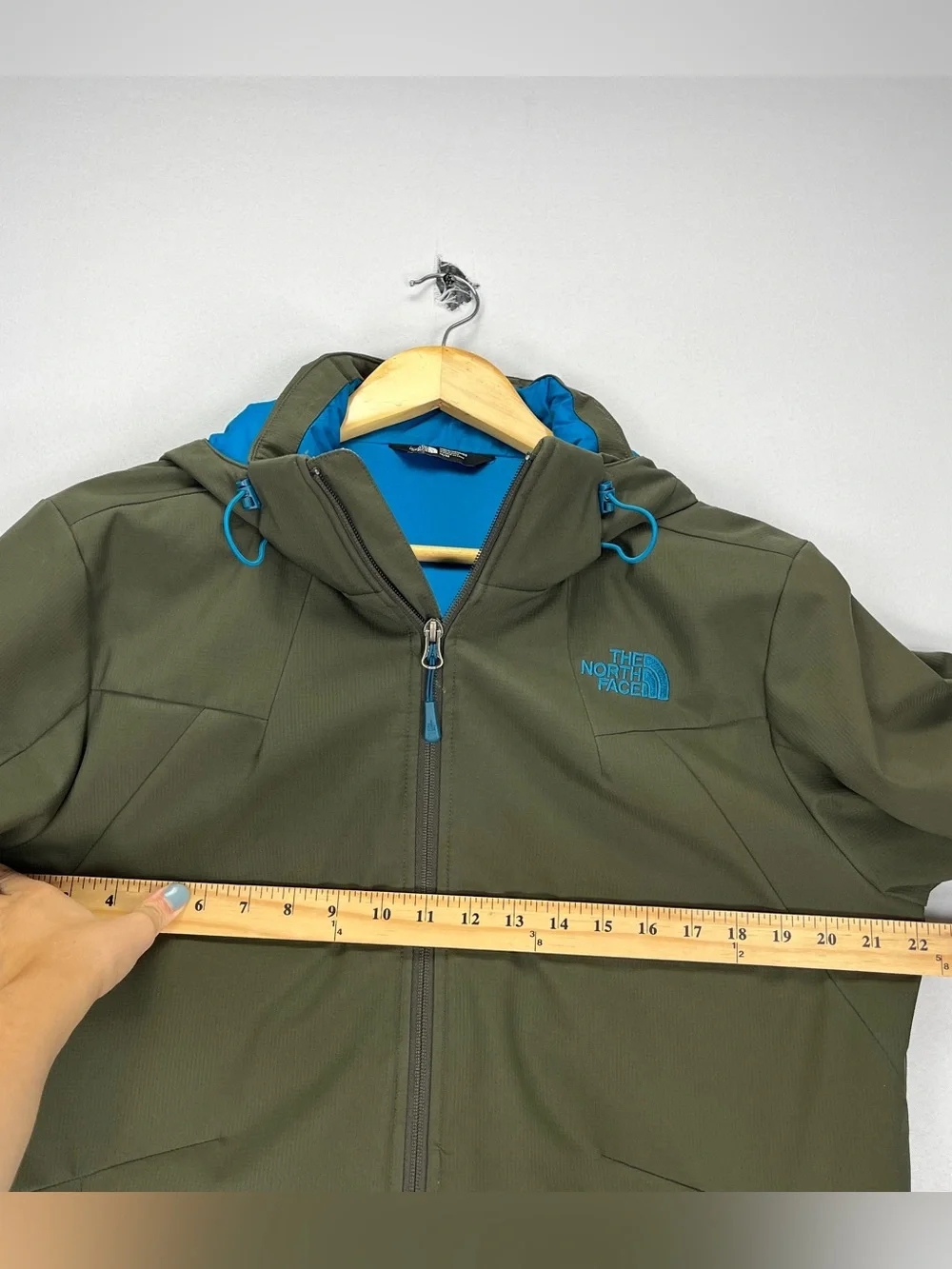 The North Face north olive zip