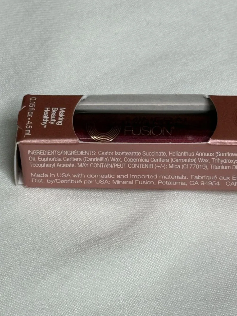 Mineral Fusion gloss beauty