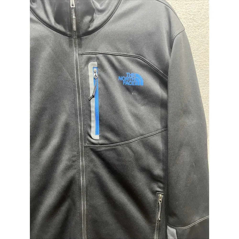 The North Face Canyonlands Sweatshirt Black/Blue Mens Size Large