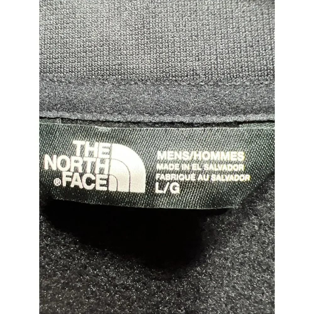 The North Face Canyonlands Sweatshirt Black/Blue Mens Size Large