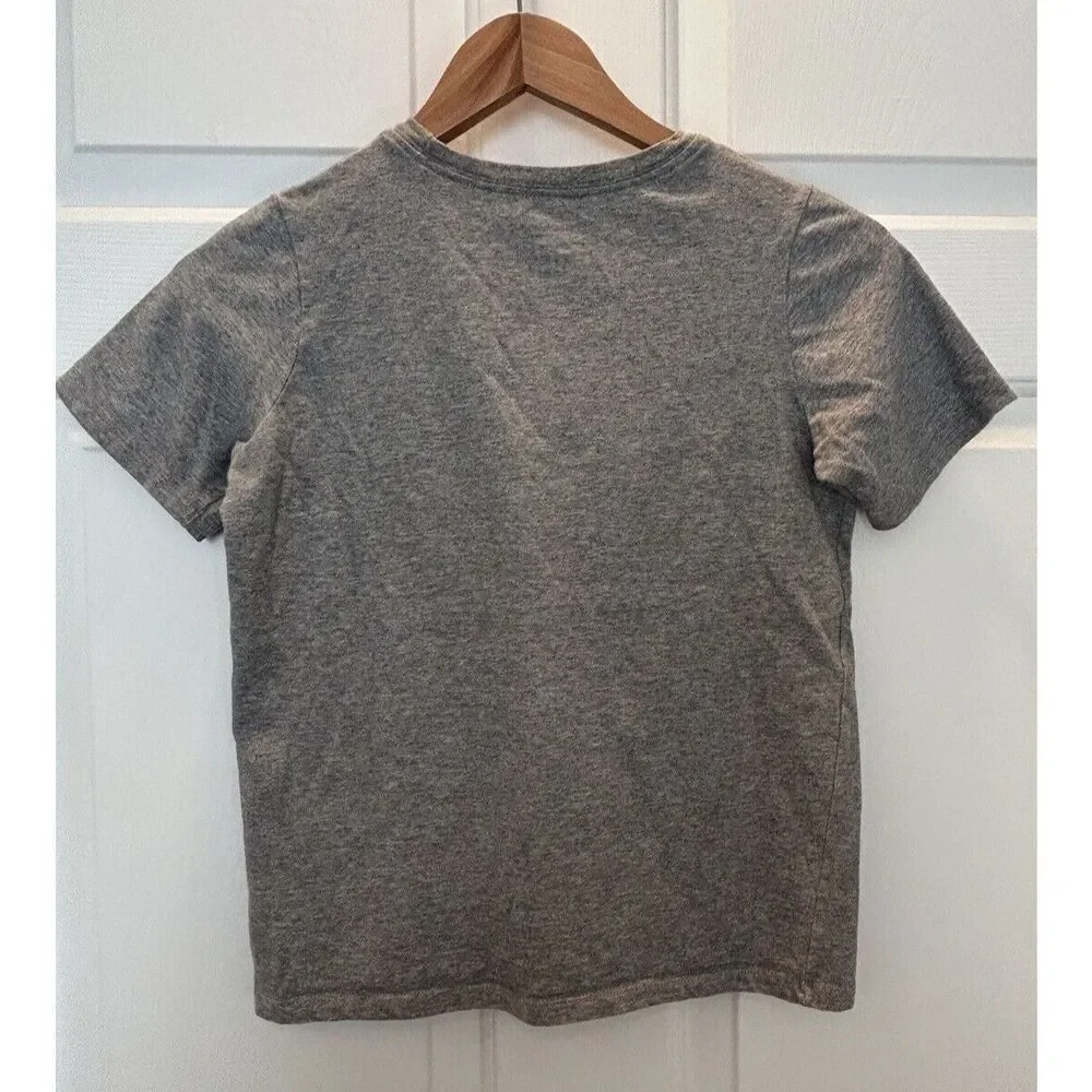 Nike Shirt Youth Medium Gray Short Sleeve Dri-Fit Athletic Cut Can't Guard Quick