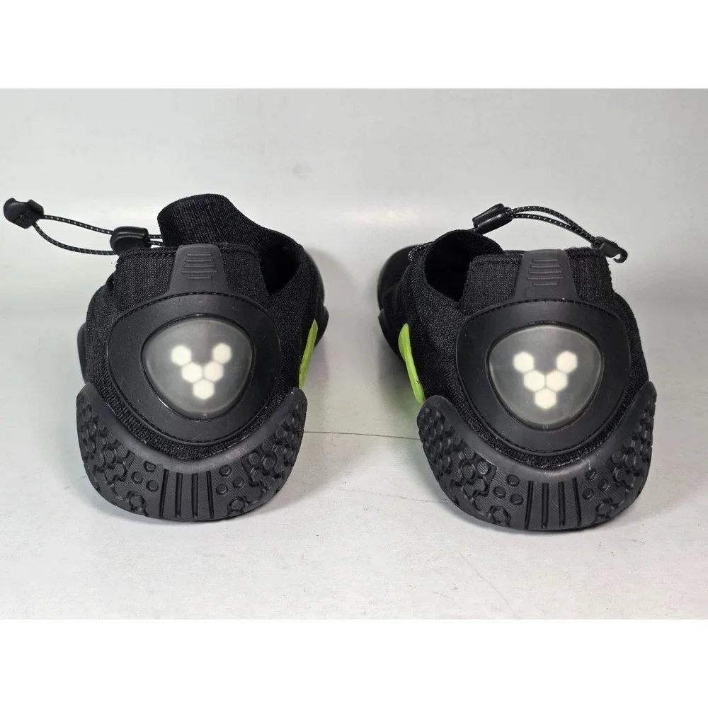 VivoBarefoot Motus Flex Men's Athletic Shoes Size 14 EU 48 Black‎ Neon Sneakers