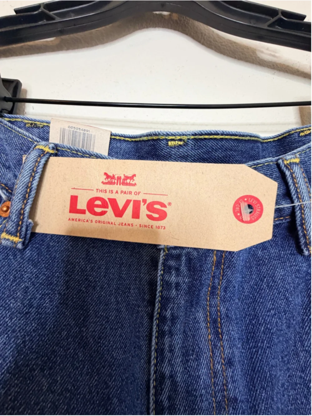 Men's Levi's 505 Regular Fit Straight Jeans Waist 38 Blue