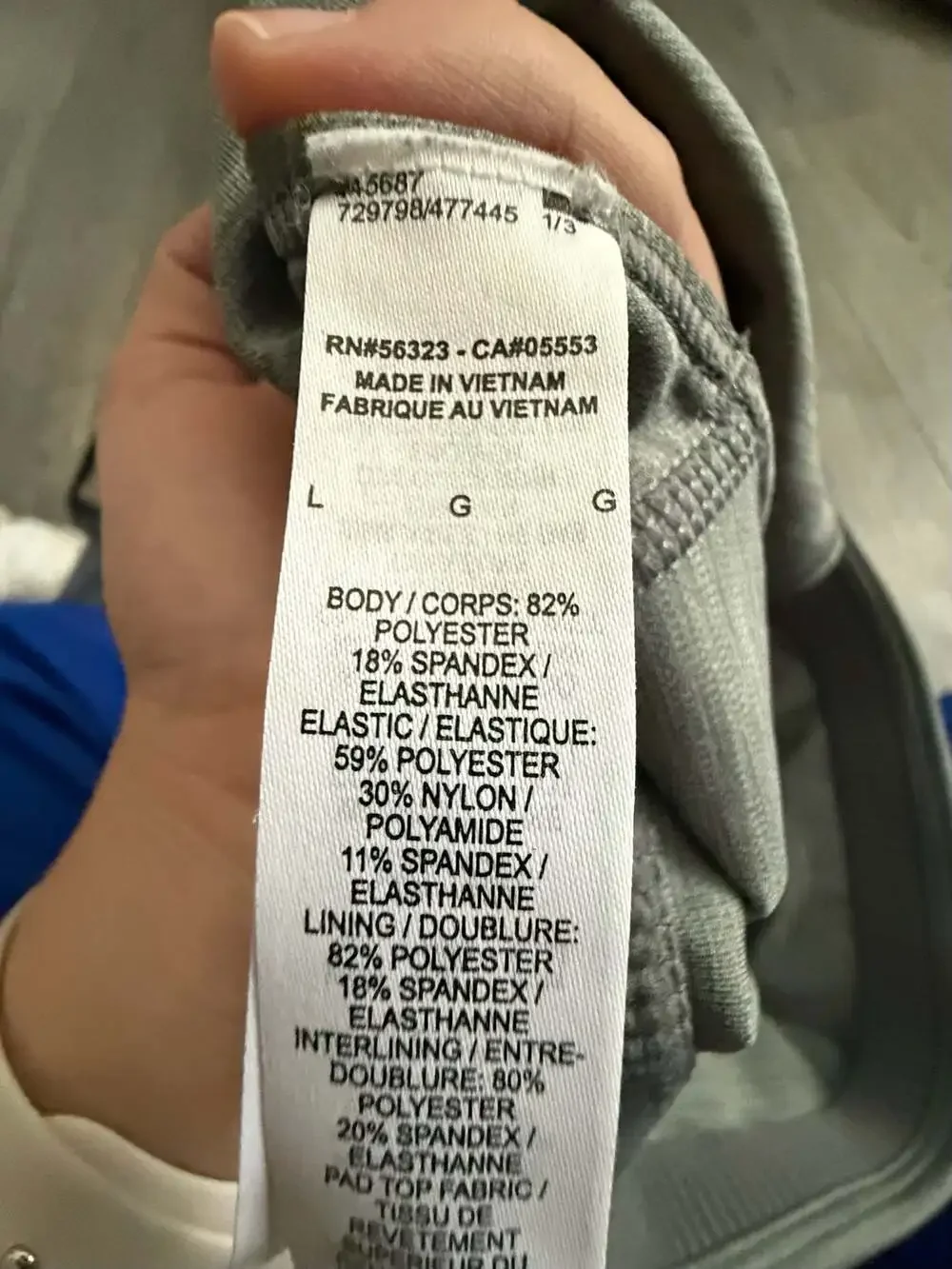 Nike bra sports padded
